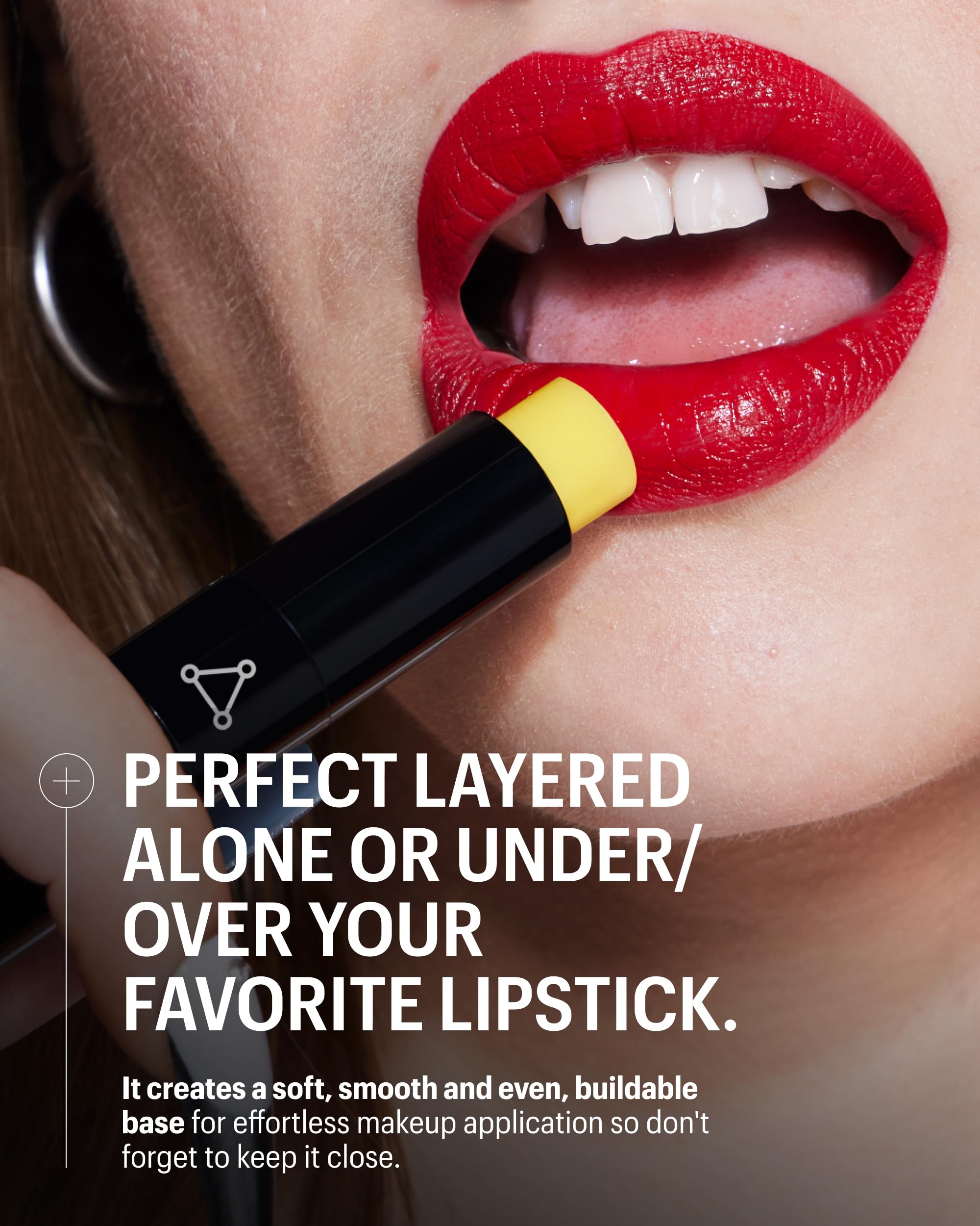 Allies of Skin ceramide NP in lip balm supports moisture barrier.