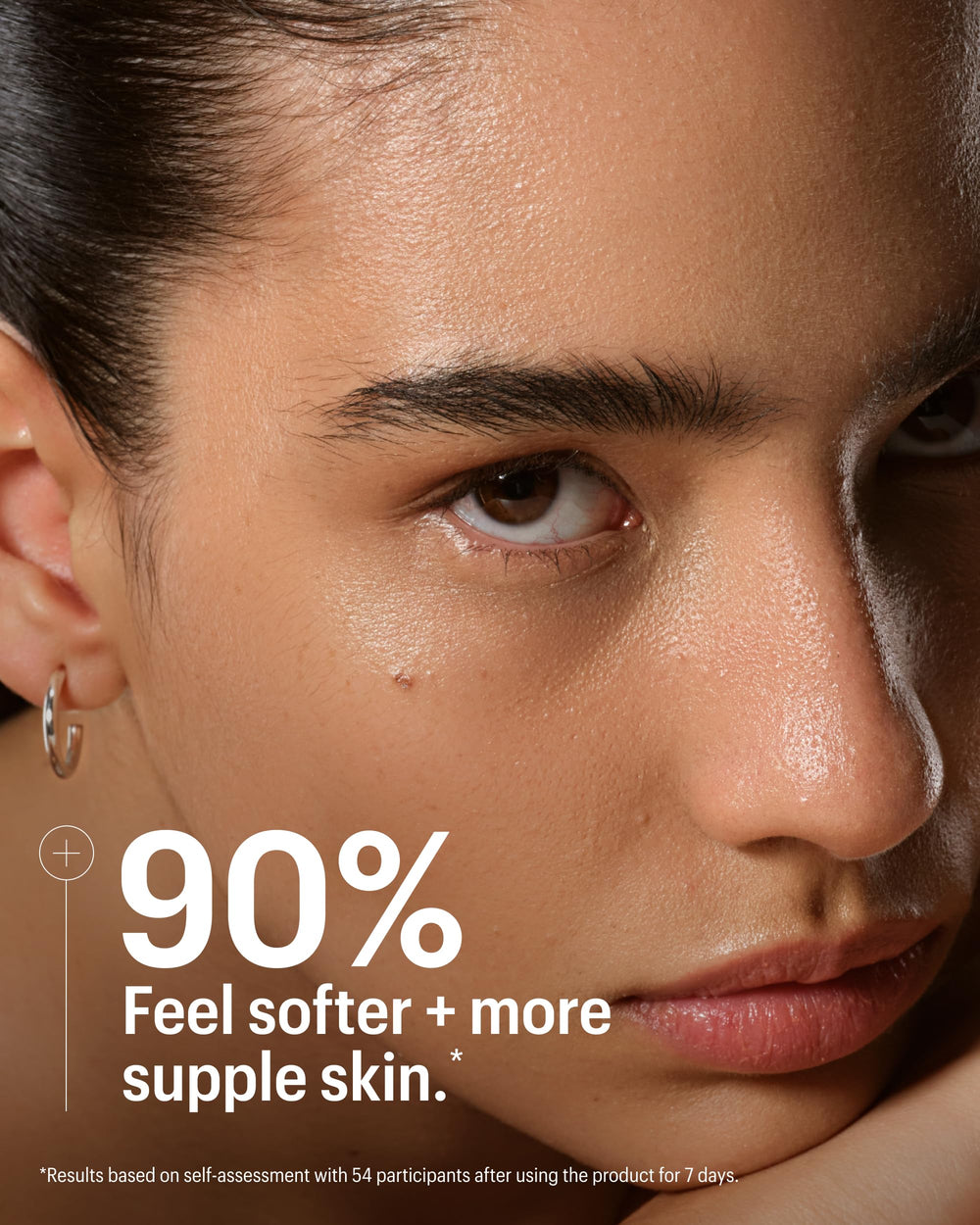 Allies of Skin cleanser pump close-up showing creamy lather for soft skin