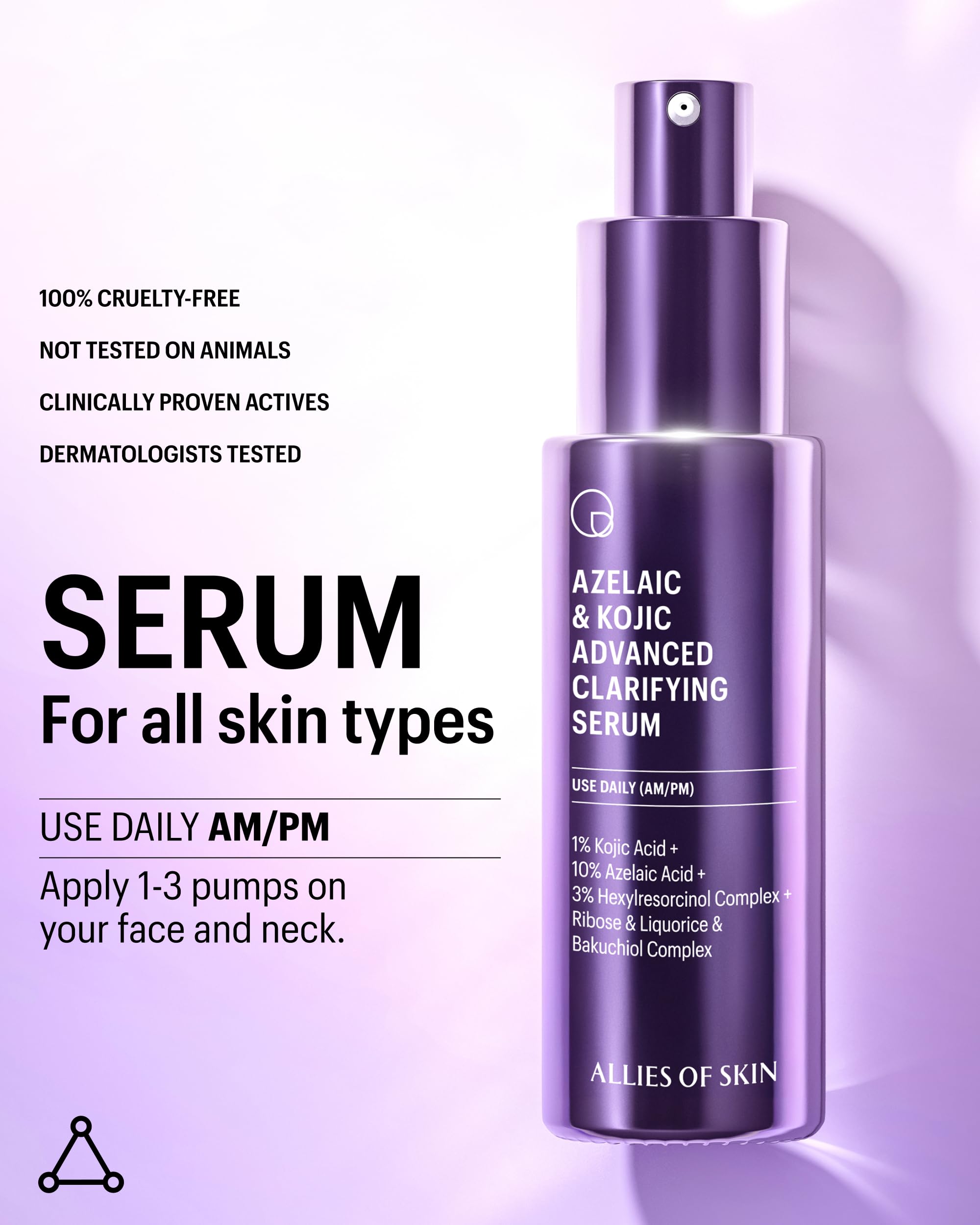 Allies of Skin packaging box for convenient daily use