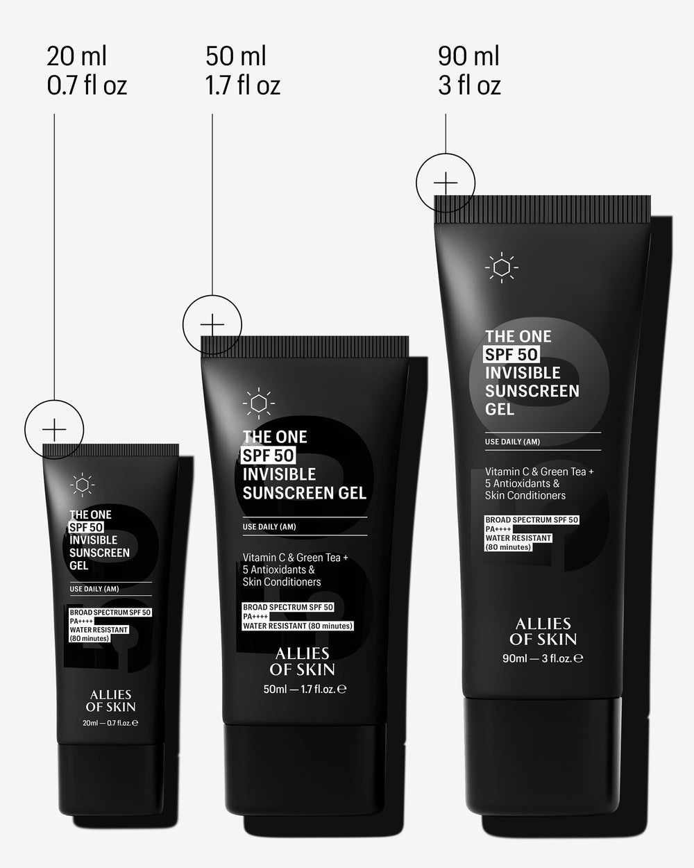 Allies of Skin suitable for face, neck, hands and body daily use