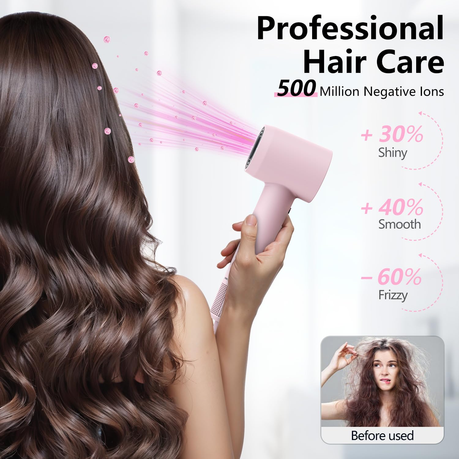 Alloom thermo-control delivers consistent heat for safer styling.