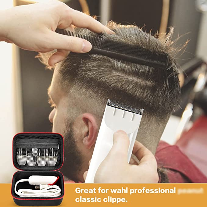 ALLPRIMO peanut case carrying strap enables hands-free grooming on the go