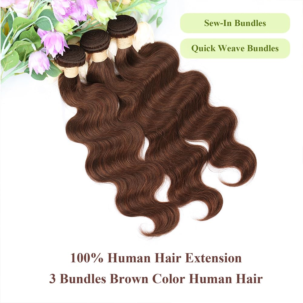 ALLRUN body wave texture close-up reveals natural shine and smooth cuticles.