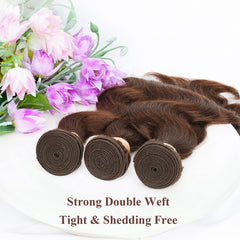 ALLRUN double-weft fullness in bundles for thicker, lasting volume.