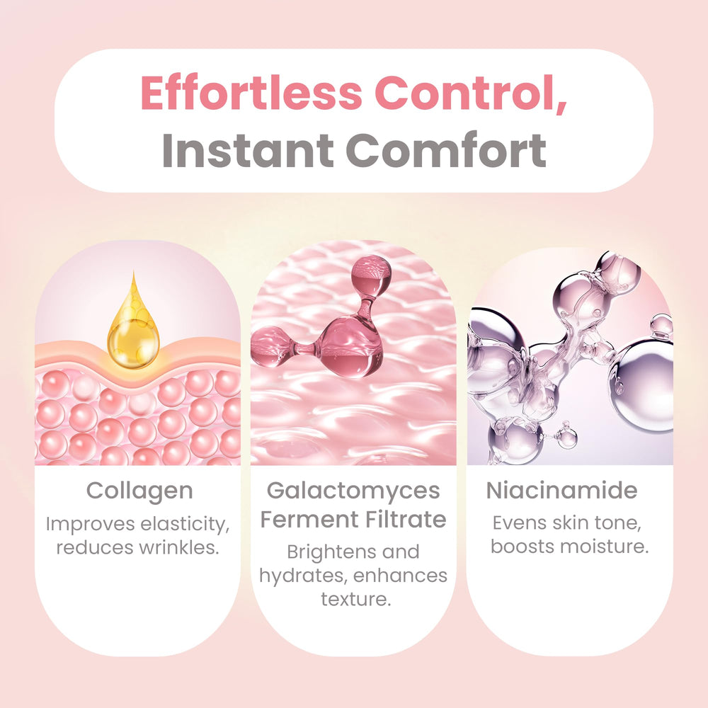 AllSett Health Bio Collagen Face Mask overnight absorption display on skin.