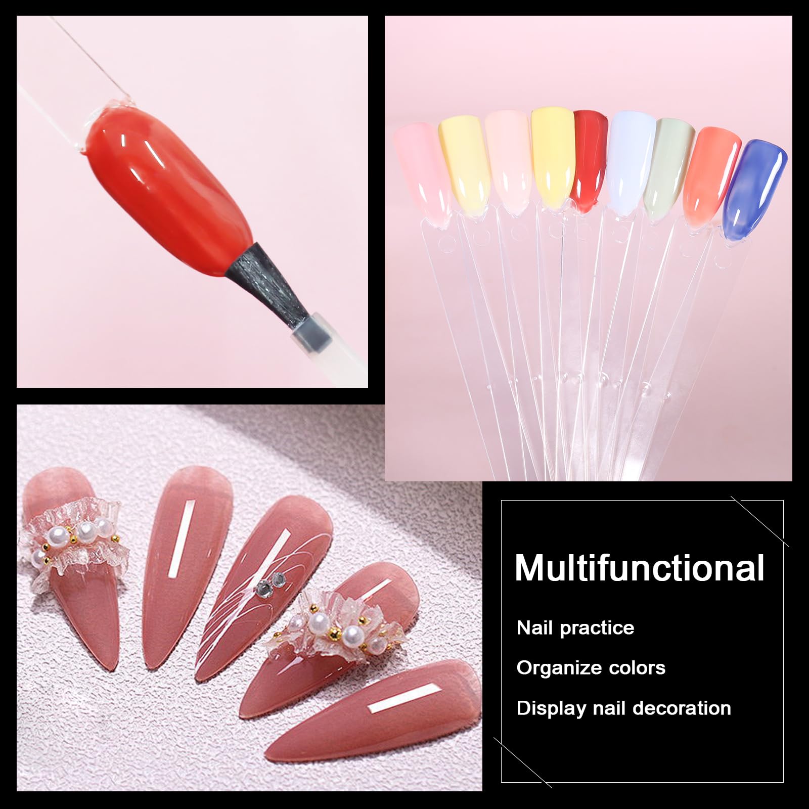 Allstarry 200-piece swatch kit supports beginners and professionals for practice