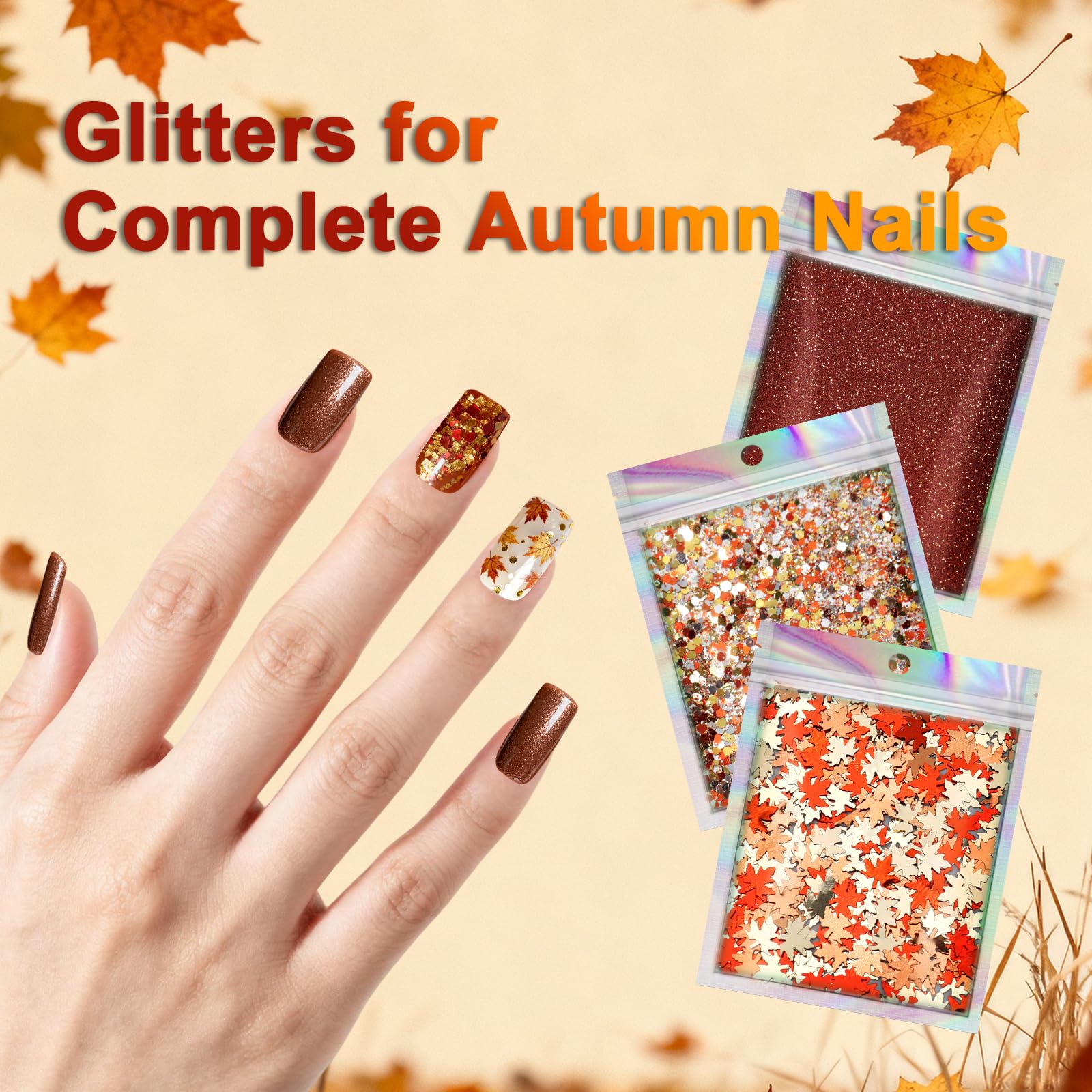 Allstarry fall gel polish set for DIY salon-quality manicures at home