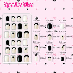 Allstarry nails 12-size range demonstrates versatile fits for little fingers.