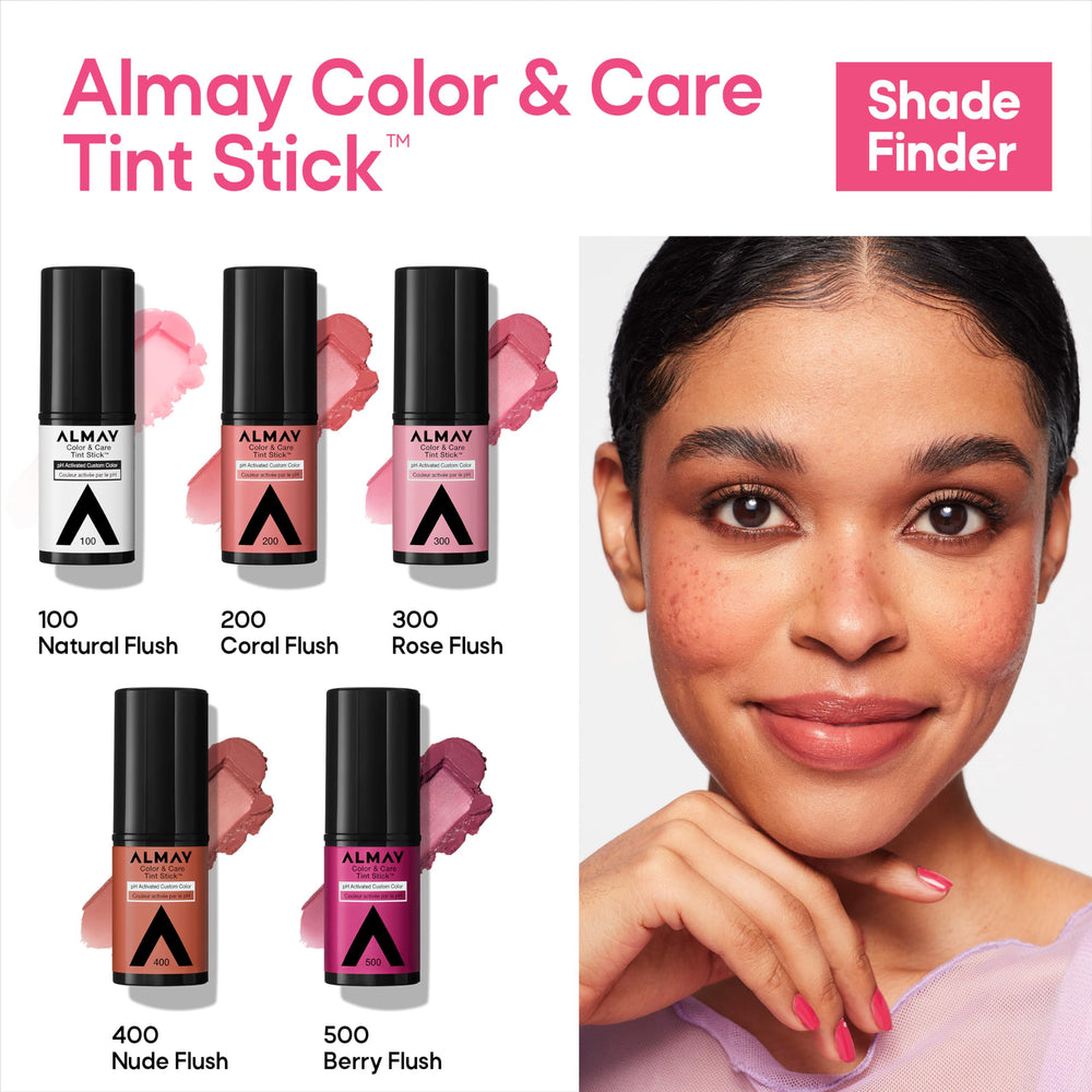 Almay Color-activated shade shift offers a personalized glow with your pH.