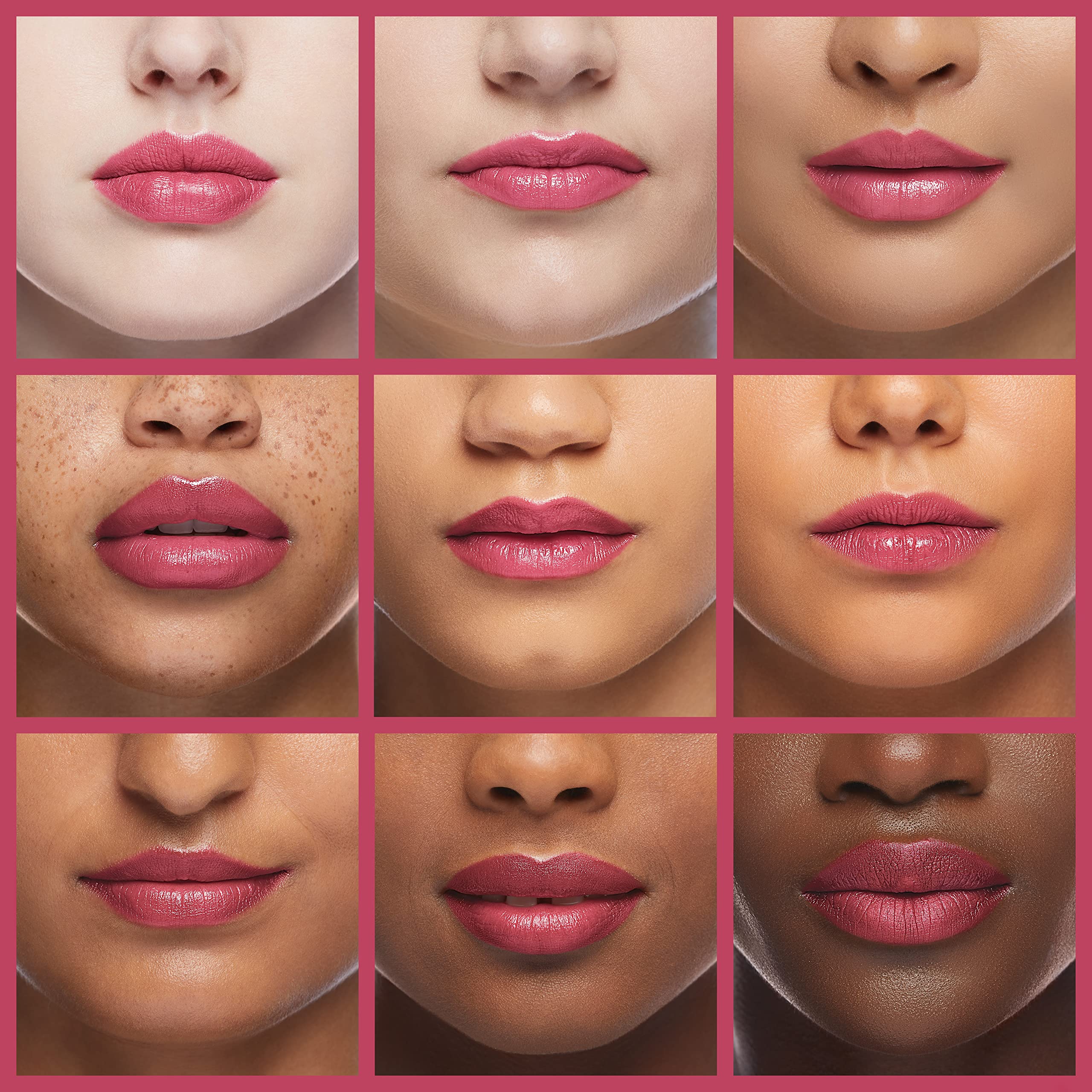 Almay Color & Care Lip Oil Stick close-up shows smooth glide for comfortable lip feel.