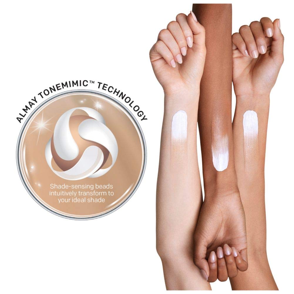Almay dermatologist-tested hypoallergenic label for sensitive-skin reassurance