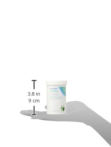 Gentle cleansing around eye area with Almay pads preserves lashes.