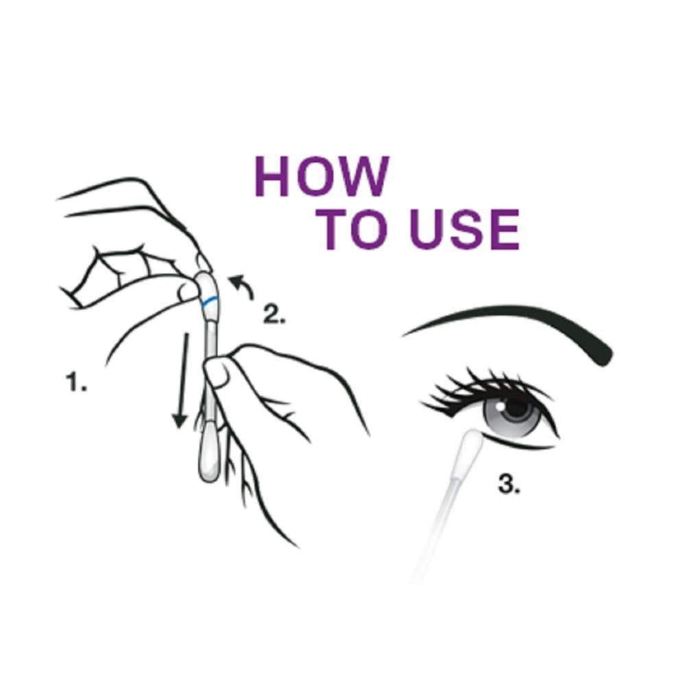 Almay Eye Makeup Remover Stick dermatology-tested label communicates trusted, gentle care.
