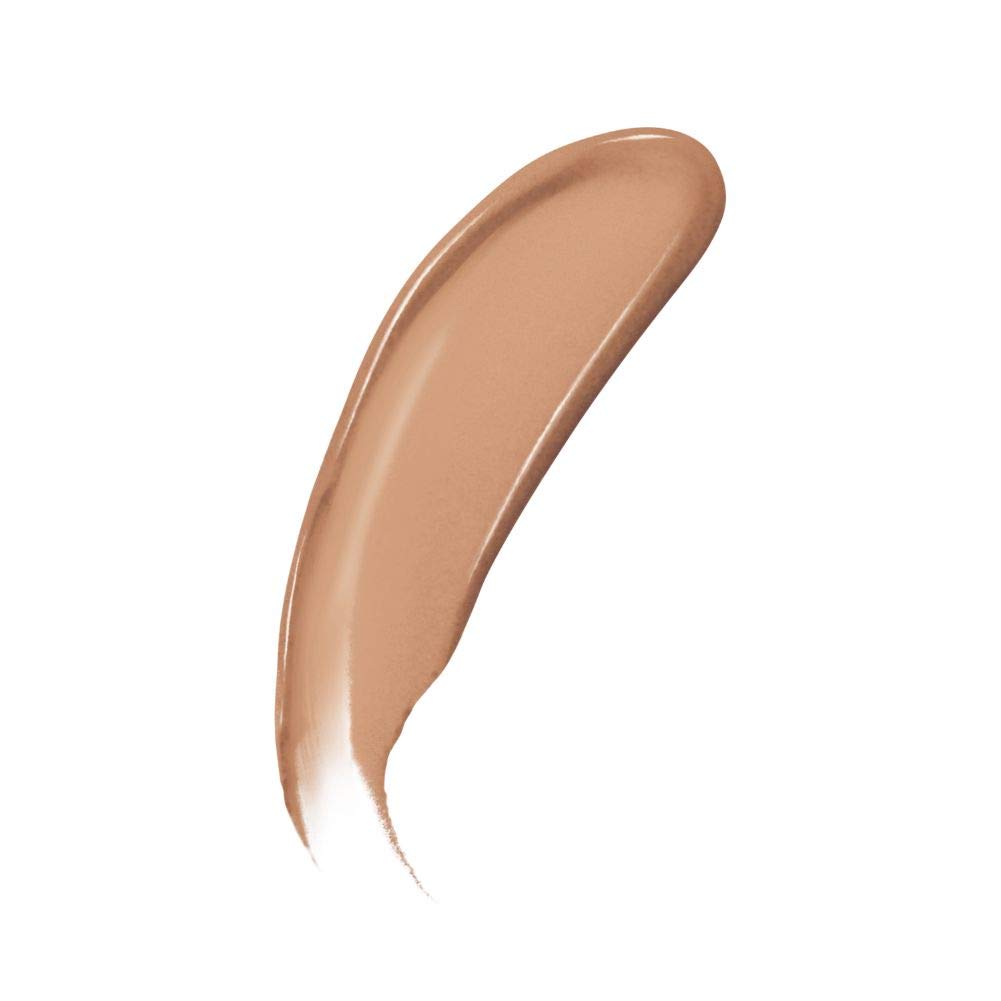Almay foundation application on skin delivering even tone with luminous glow