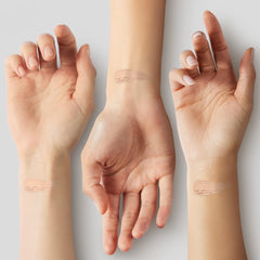 Almay Smart Shade Foundation ingredients close-up highlighting hydration and tone-evening actives