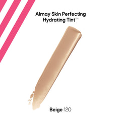Almay Hyaluronic acid hydration close-up demonstrates skin plumpness.