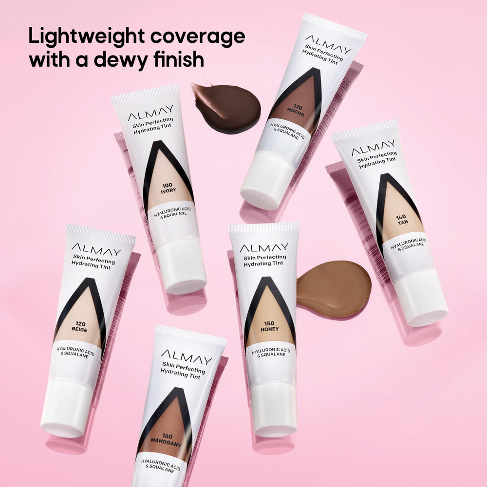 Almay Hydrating Tint delivers a naturally dewy finish on skin.