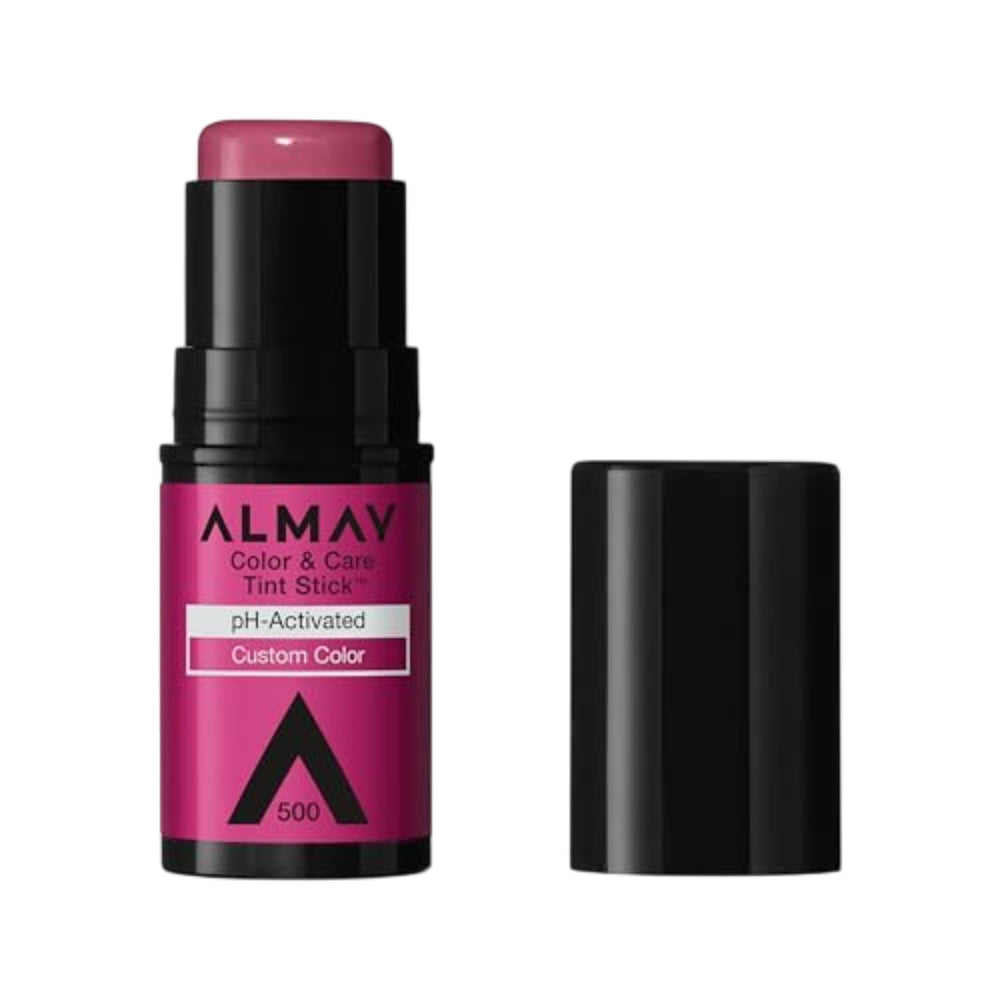 Almay Lip and Cheek Tint Berry Flush packshot highlights dewy, natural glow.