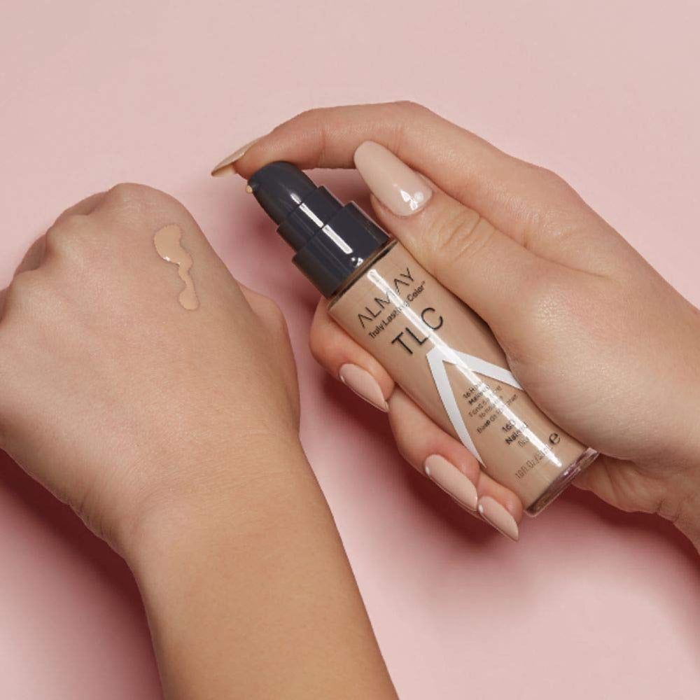 Almay Vitamin E lemon extract icon emphasizes nourishing skin protection