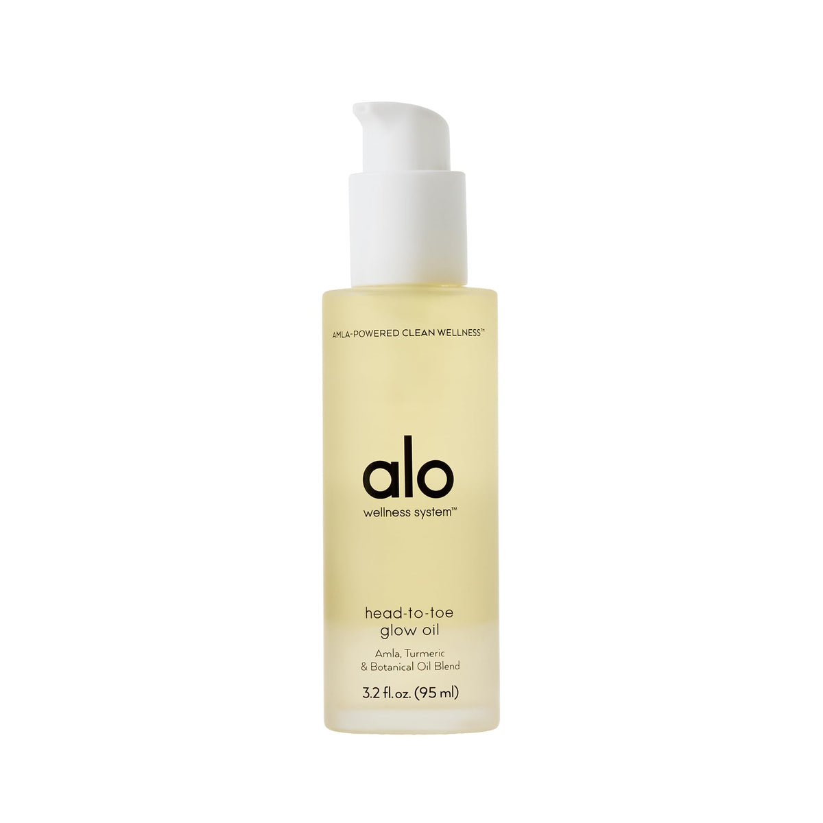 Alo Head-to-Toe Glow Oil bottle ready for glow-boosting hydration