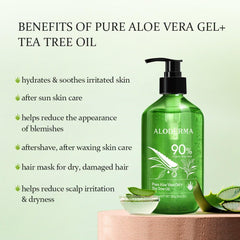 Aloderma face application gel ready for refreshed, radiant skin