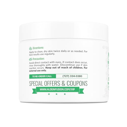 Aloe Infusion aloe vera cream close-up showing lightweight, non-greasy texture.