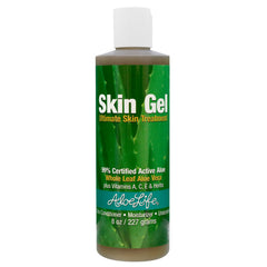 Aloe Life Skin Gel application close-up for skin hydration.