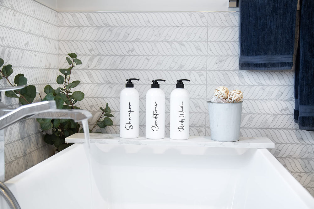 Alora included funnel simplifies filling the bottles.