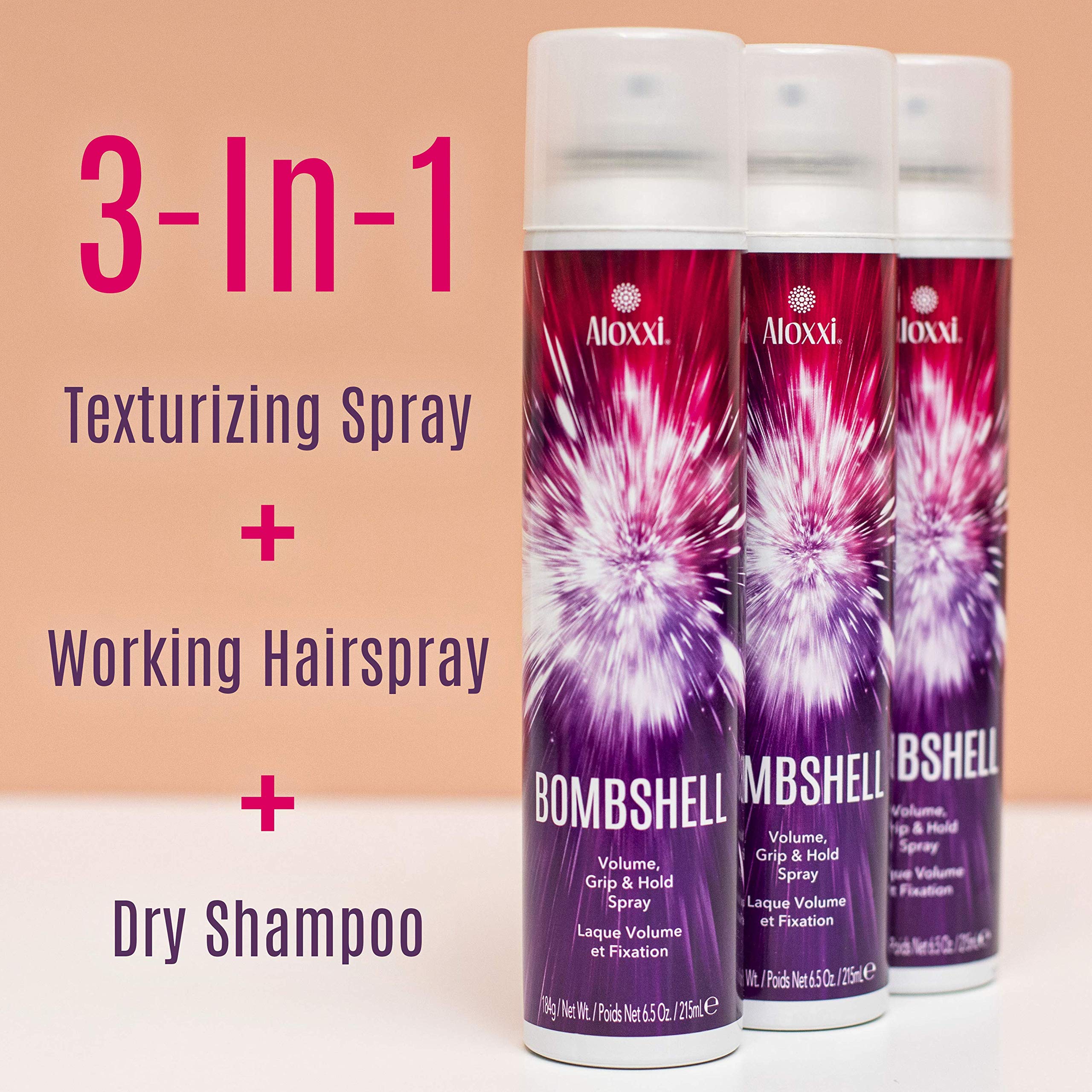 ALOXXI Bombshell colourcare-complex highlights antioxidants protecting color from UV.
