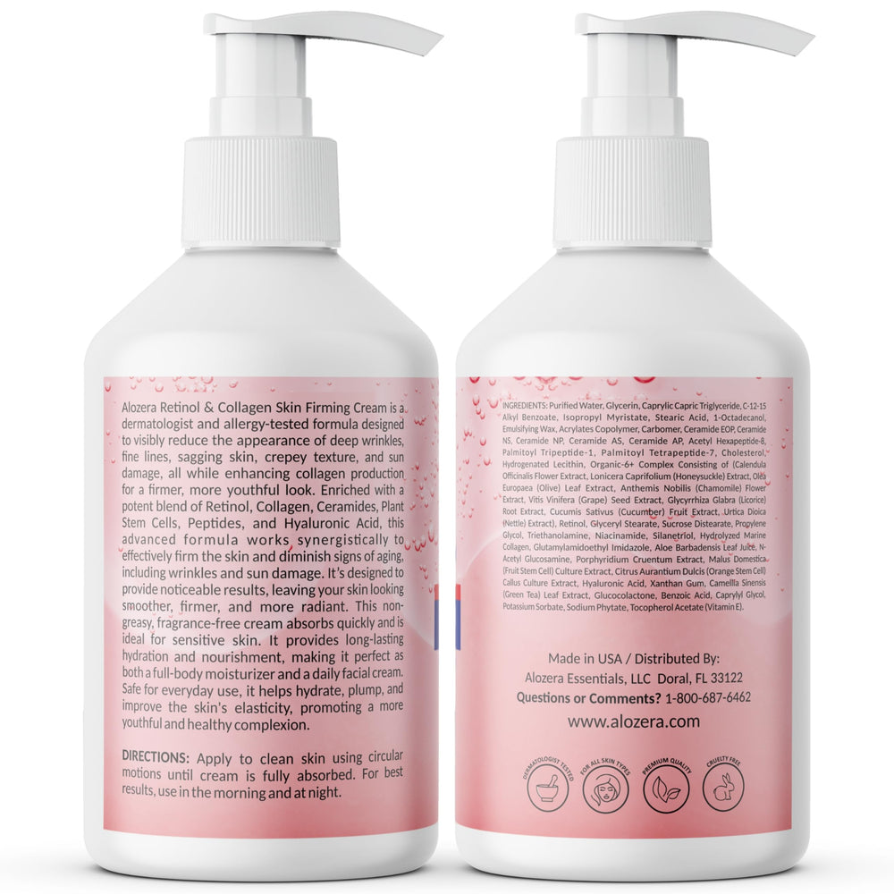 Alozera 16.9 oz two-pack packaging shown for extended use and value.