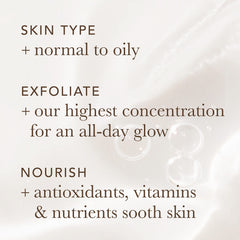 Alpha Renewal Serum in hand shows easy daily application for rejuvenation.