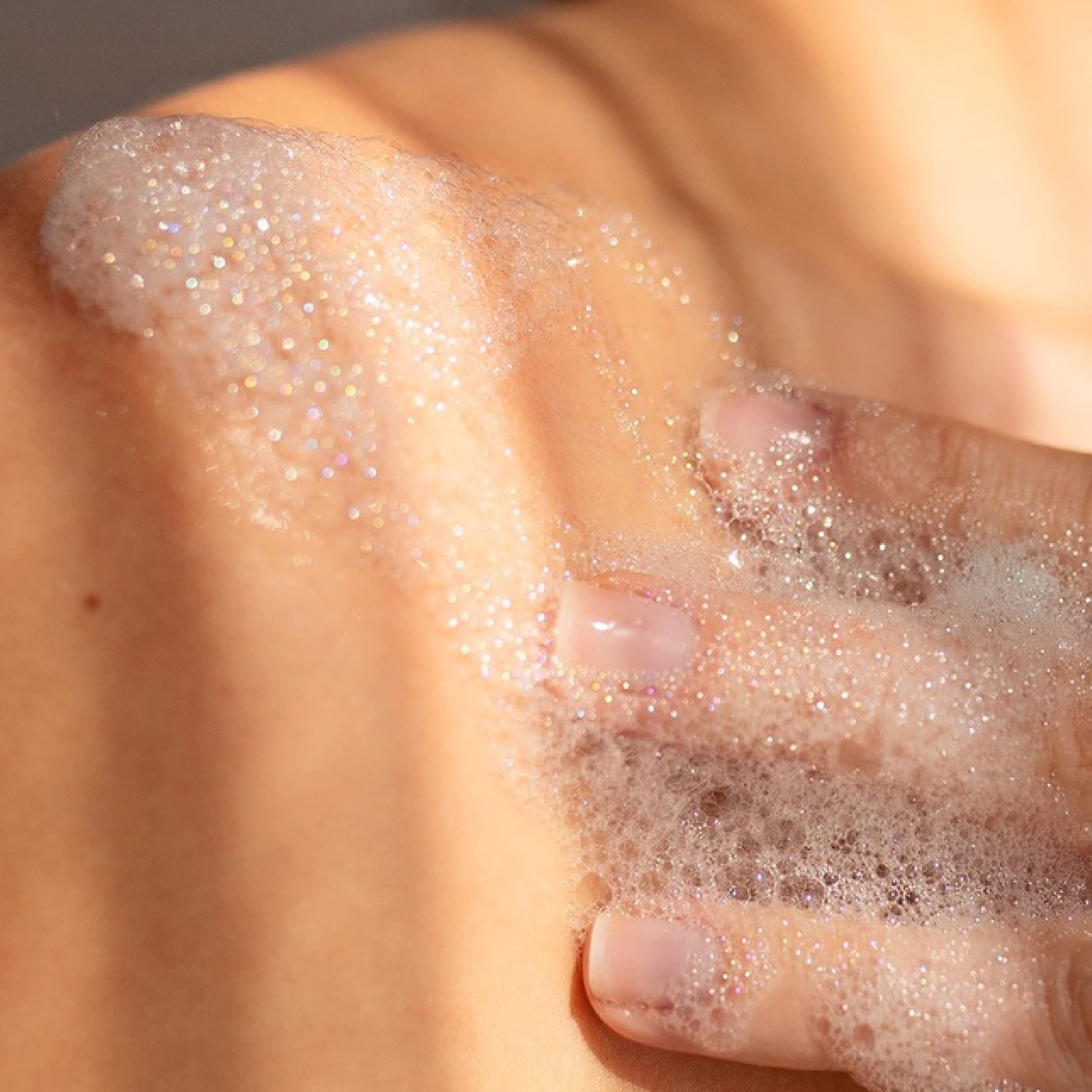All skin types friendly Alpha Skin Care wash demonstrates gentle nourishment and smoother skin relief.