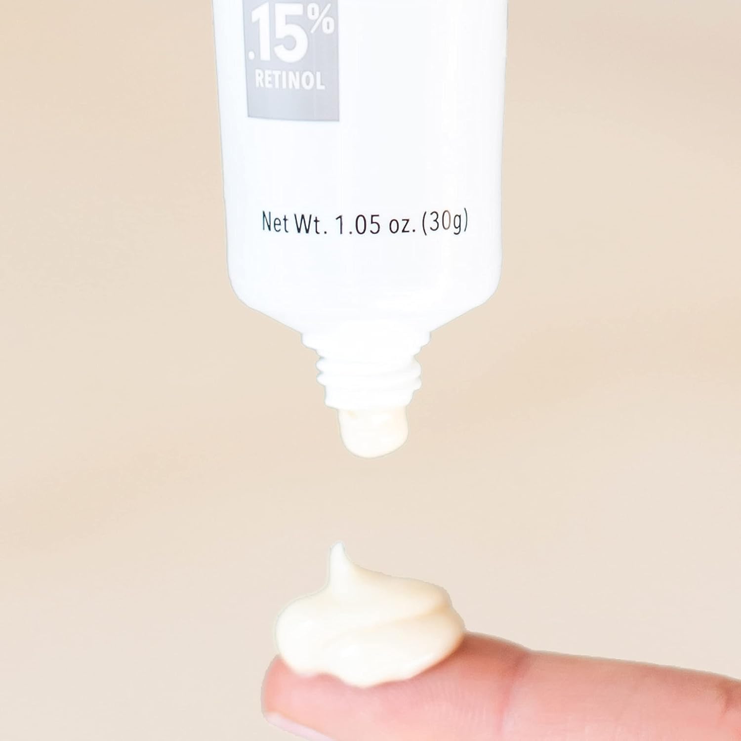 Alpha Skin Care applying on face during night routine to support renewal