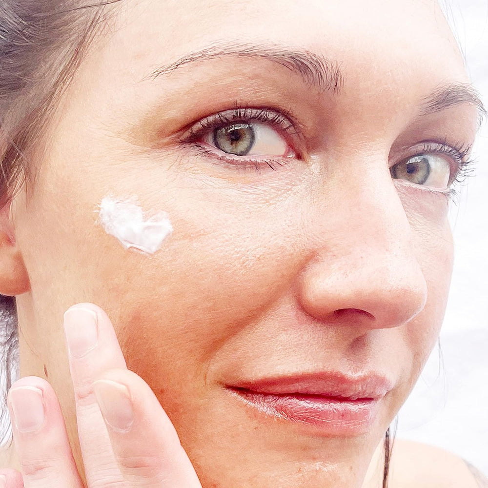 Alpha Skin Care Wrinkle Cream texture close-up showing creamy non-oily formula