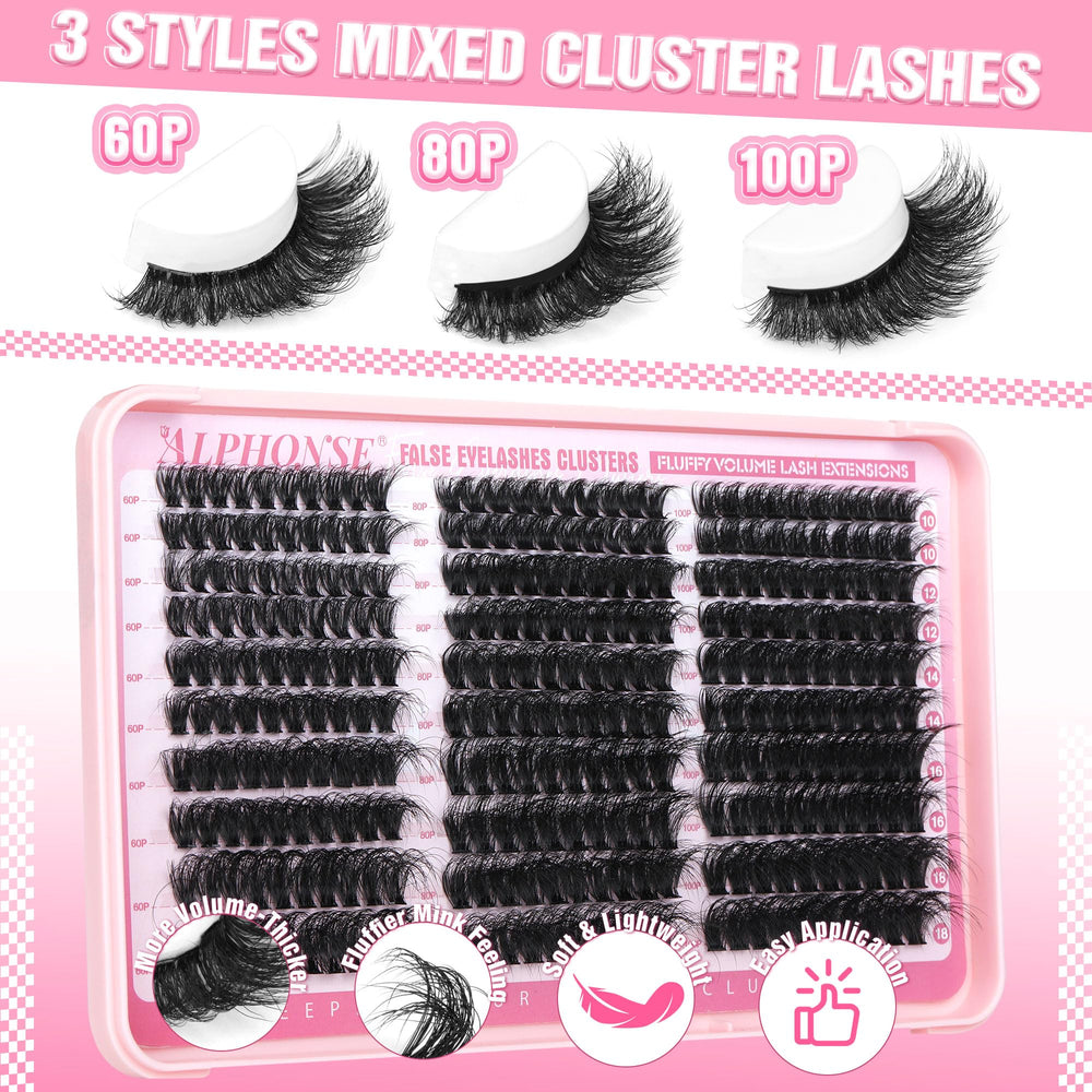 Alphonse at-home lash application setup shows DIY confidence