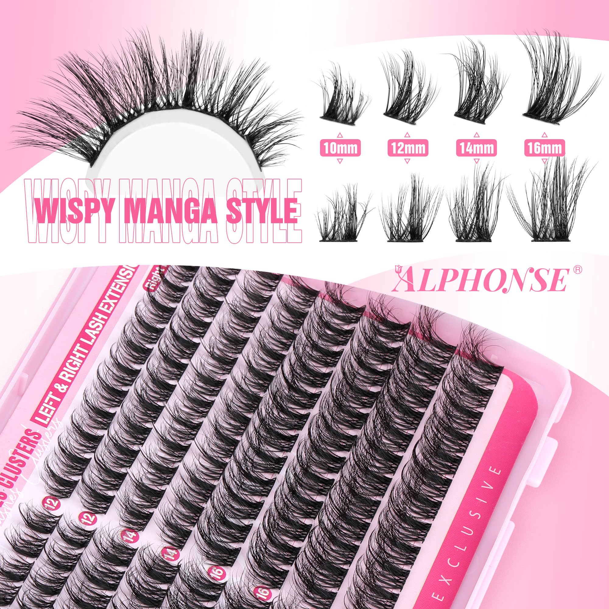 Alphonse 192pc kit enables DIY salon-grade results at home.