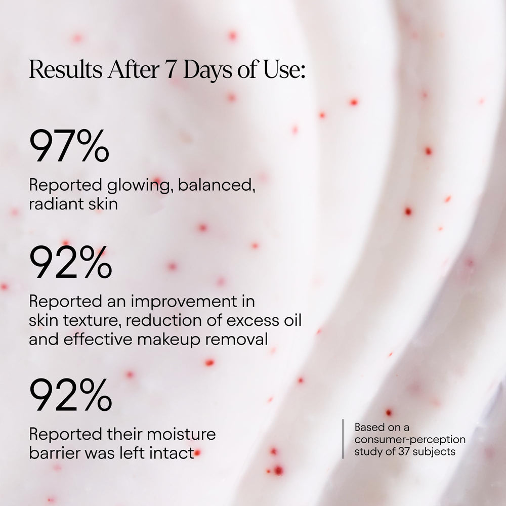 Alpyn Beauty Cooling melt texture shown during application for a soothing feel.