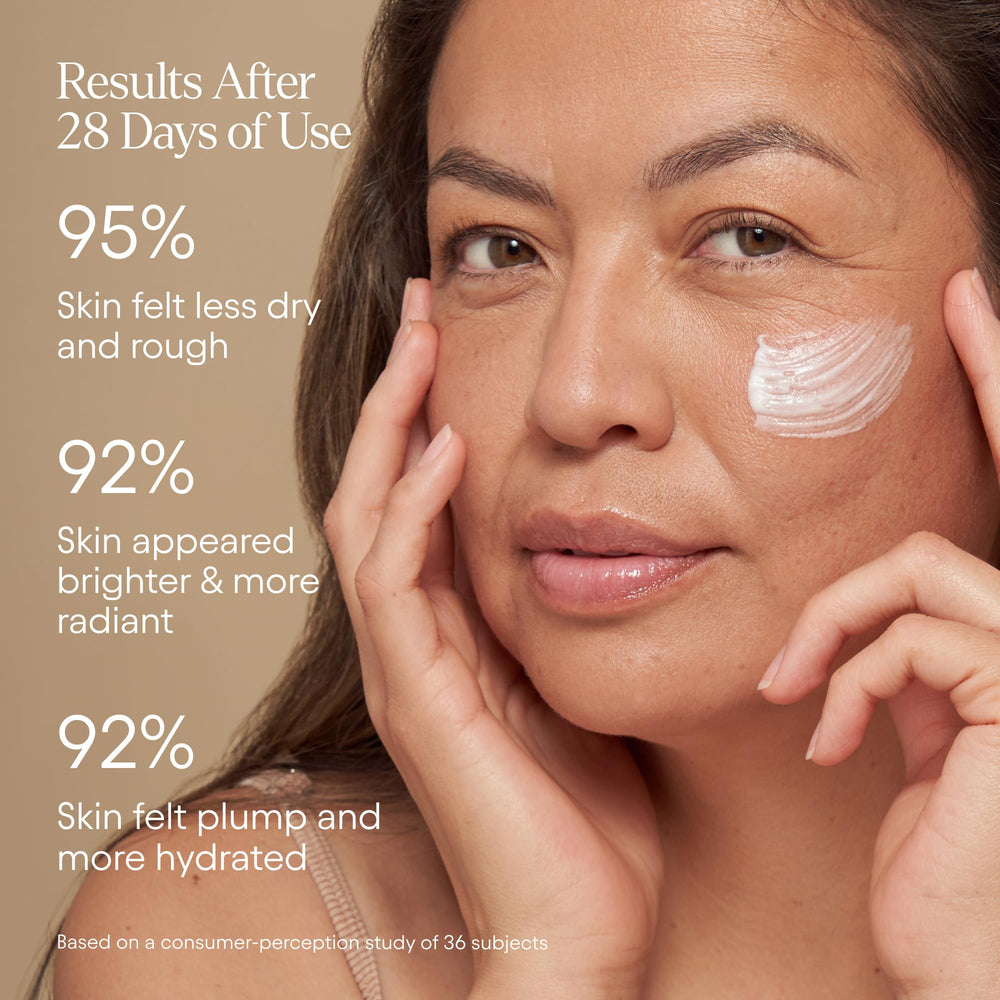 Alpyn Beauty Melt Moisturizer supports moisture retention with ceramides.