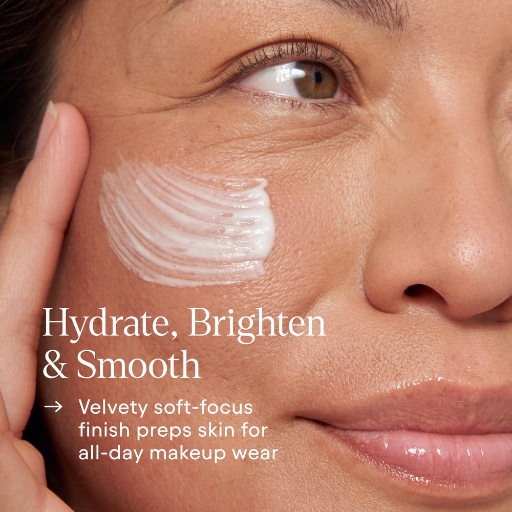Alpyn Beauty Melt Moisturizer creates a lightweight makeup-ready layer.