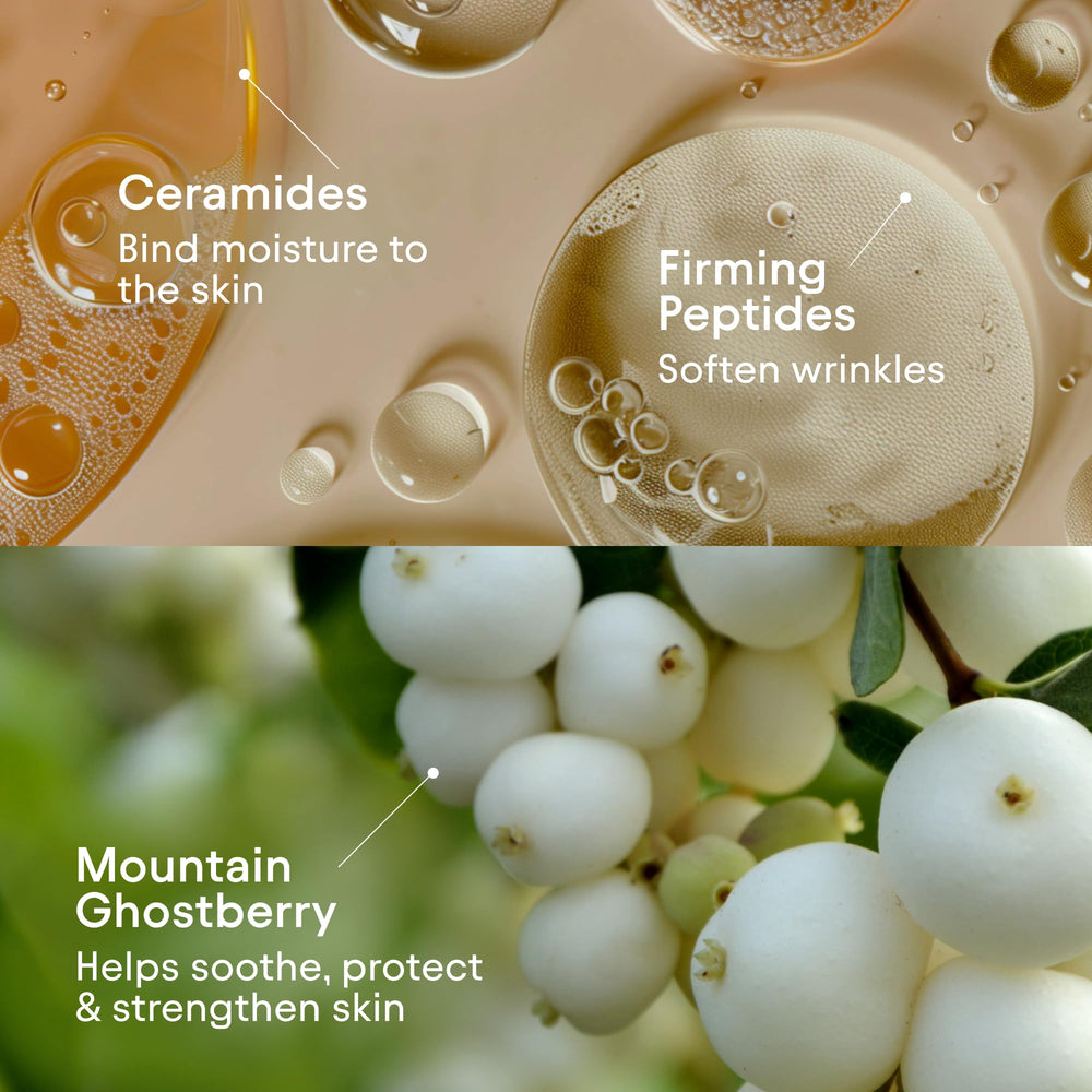 Alpyn Beauty Wild plant origin motif communicates wildcrafted potency.