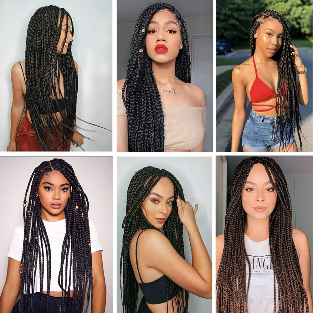 Alrence synthetic braiding hair resists sweat for all-day comfort