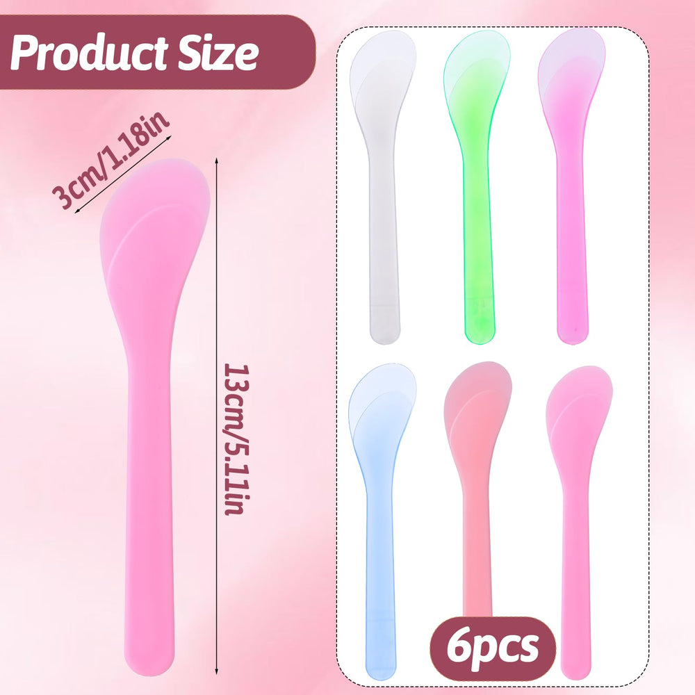 Alrhso spill-resistant beauty spoons for travel and home