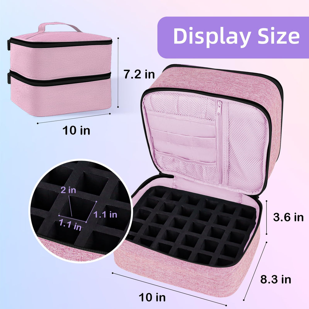 ALSLEA organizer fits tabletops and compact spaces for on-site manicures.