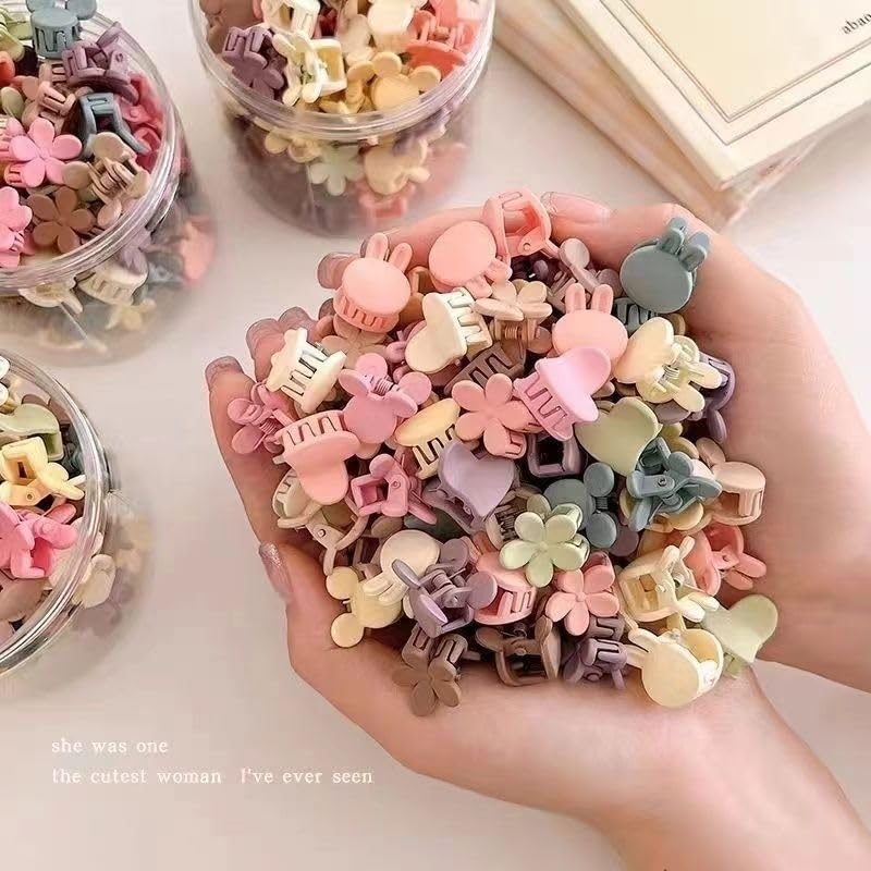 ALTALIVA 100-pcs bulk pack hair clips offer versatile styling at home.