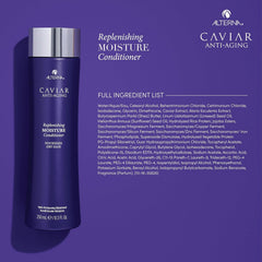 Alterna conditioner pump dispense closeup highlighting easy, mess-free application.