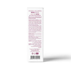 Alteya Rose Water from Bulgarian Damascena roses enhances gentle skin softness and balance.