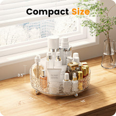 A-LuGei clear acrylic makeup organizer provides visibility and quick item access.