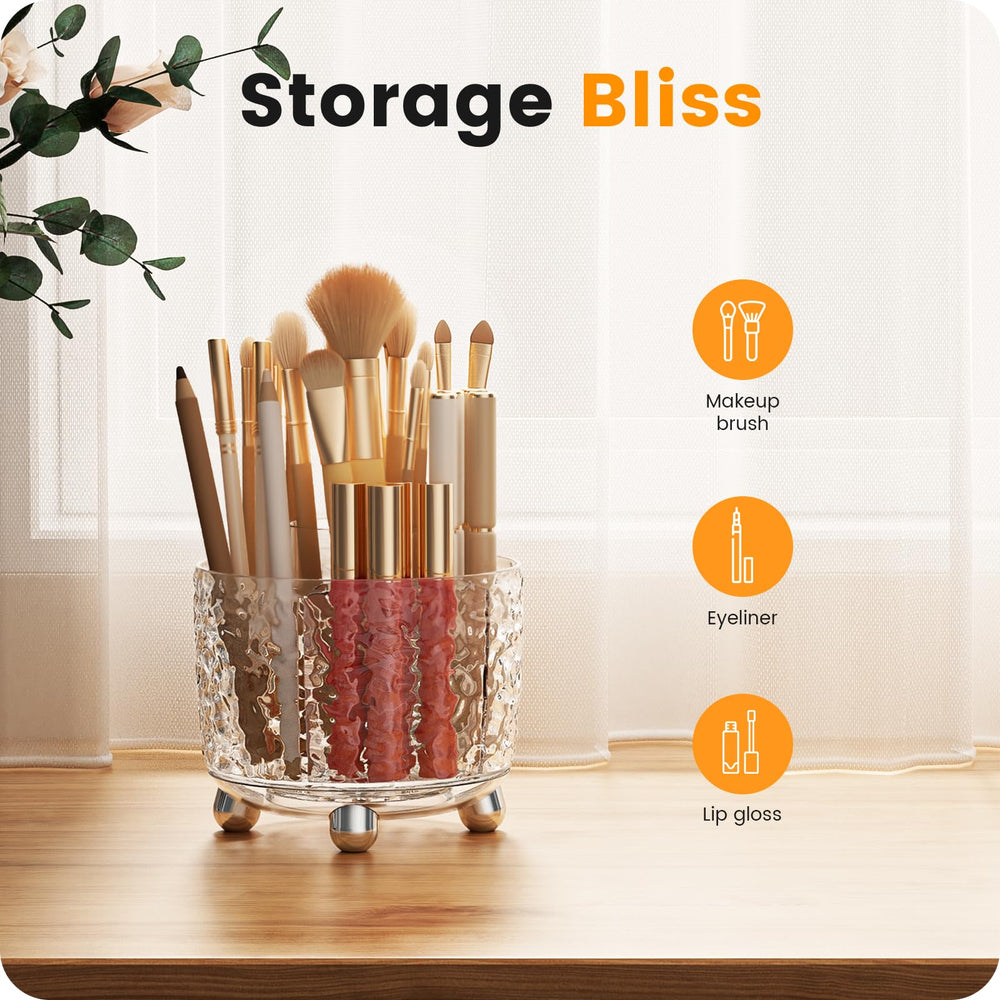 A-LuGei compact 4.7 × 4.5 inch size saves counter space while organizing essentials.