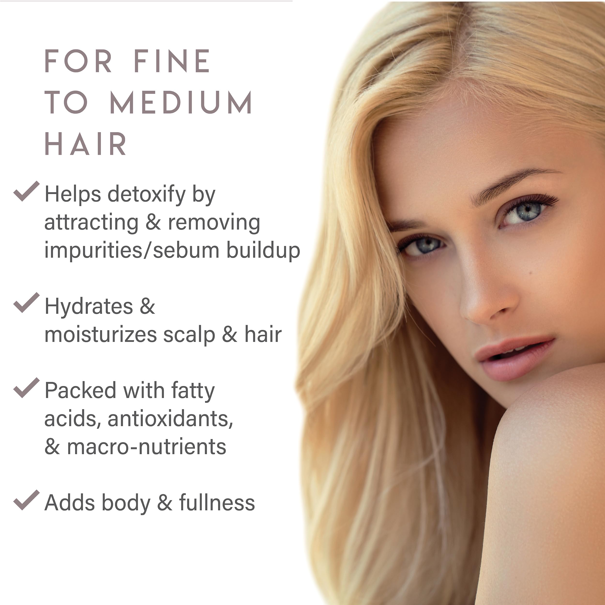 Aluram Coconut Water Daily Shampoo label highlights clean beauty and cruelty-free formulation.