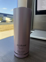 ALURAM coconut water purple shampoo color-neutralization cools yellow tones for blondes